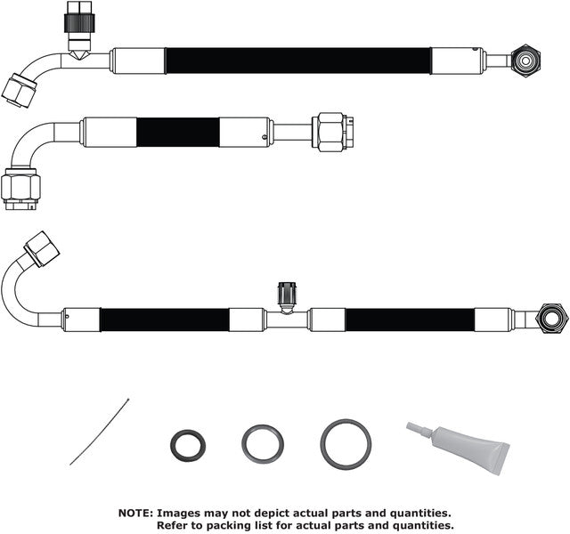 Vintage Air 1970-78 Datsun SureFit™ Reduced Barrier Standard Hose Kit