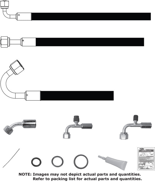 Vintage Air 1970-78 Datsun SureFit™ Reduced Barrier Modified Hose Kit