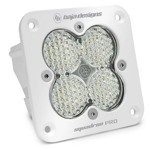 Squadron Pro White Flush Mount LED Auxiliary Light Pod - Universal