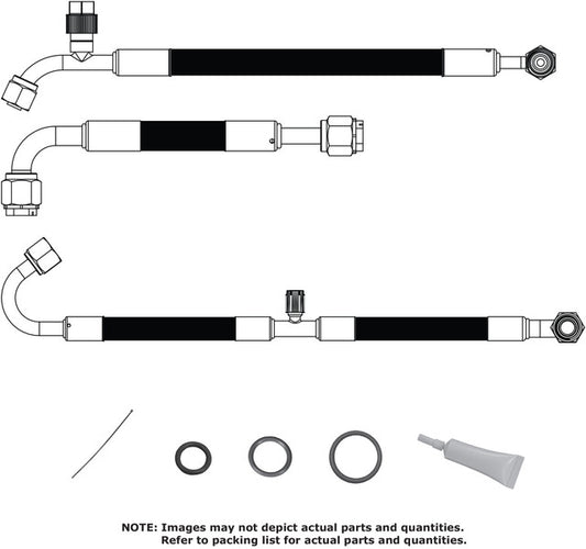 Vintage Air 1970-78 Datsun SureFit™ Reduced Barrier Standard Hose Kit 1970-78 Datsun SureFit™ Reduced Barrier Standard Hose Kit