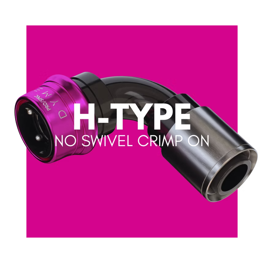 Dyme PRO/SPEC H-Type Ultra Sport Crimp-On (PS PURPLE)