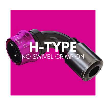 Dyme PRO/SPEC H-Type Ultra Sport Crimp-On (PS PURPLE)