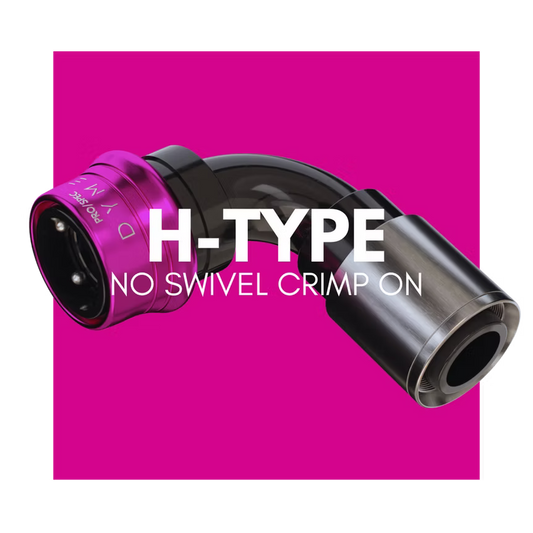 Dyme PRO/SPEC H-Type Ultra Sport Crimp-On (PS PURPLE)