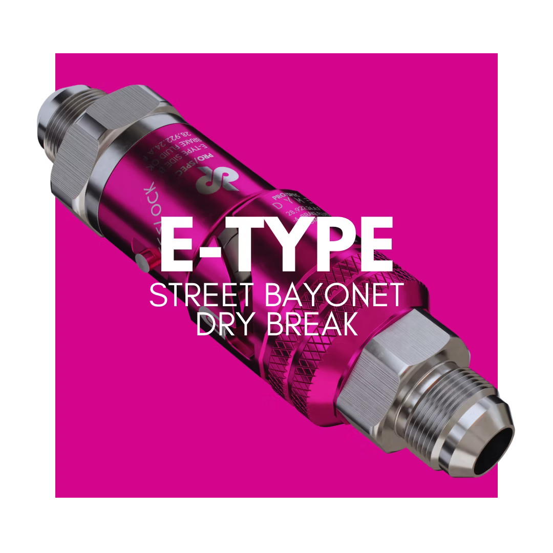 Dyme PRO/SPEC E-Type Bayonet Dry Break (PS PURPLE)
