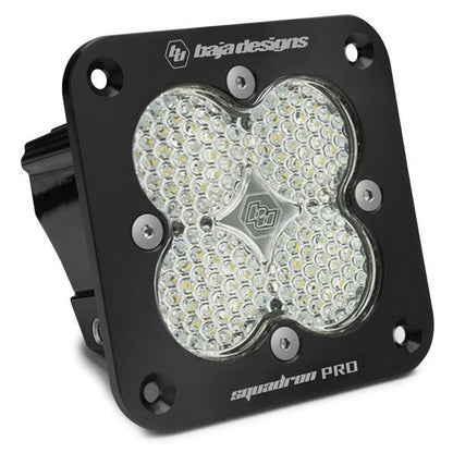 Squadron Pro Black Flush Mount LED Auxiliary Light Pod - Universal