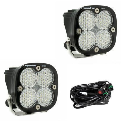 Squadron Pro Black LED Auxiliary Light Pod Pair - Universal