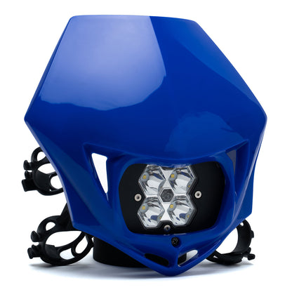 Squadron 2.0 Sport Motorcycle (D/C) LED Headlight Kit w/Shell - Universal
