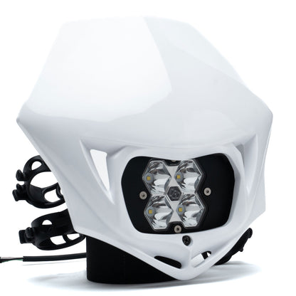 Squadron 2.0 Sport Motorcycle (D/C) LED Headlight Kit w/Shell - Universal