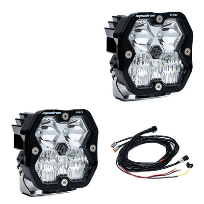 Squadron 2.0 Pro Black LED Auxiliary Light Pod Pair - Universal