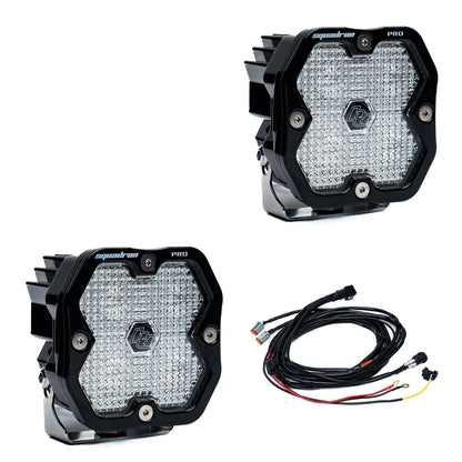 Squadron 2.0 Pro Black LED Auxiliary Light Pod Pair - Universal