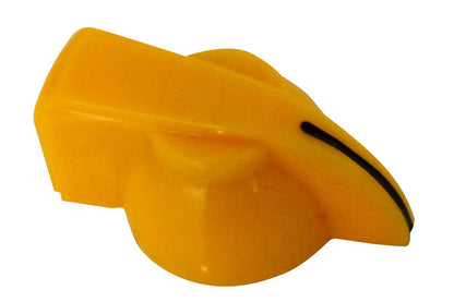 Dual Switch Panel Only - includes Yellow knob
