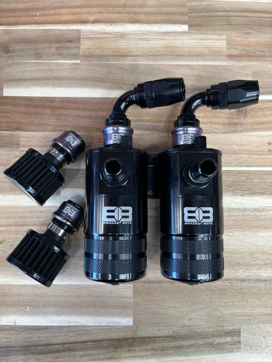 Bracket Boyz Dual Catch Can Bundle