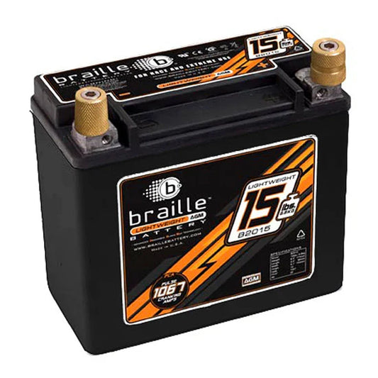 Braille B2015 Lightweight AGM Battery