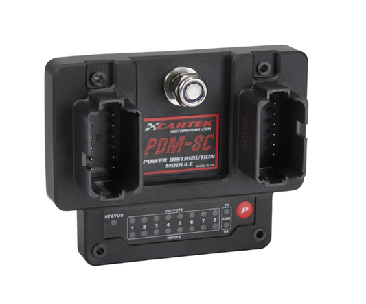 CARTEK Power Distribution Module (8 CHANNEL WITH CAN)