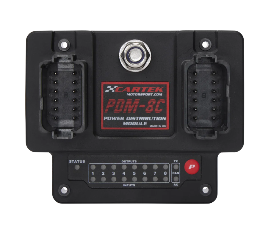 CARTEK PDM-8 (Power Distribution Module 8 CHANNEL WITH CAN)